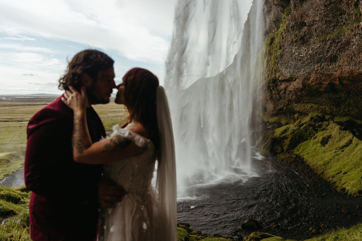 Seljalandsfoss Iceland Elopement Photographer