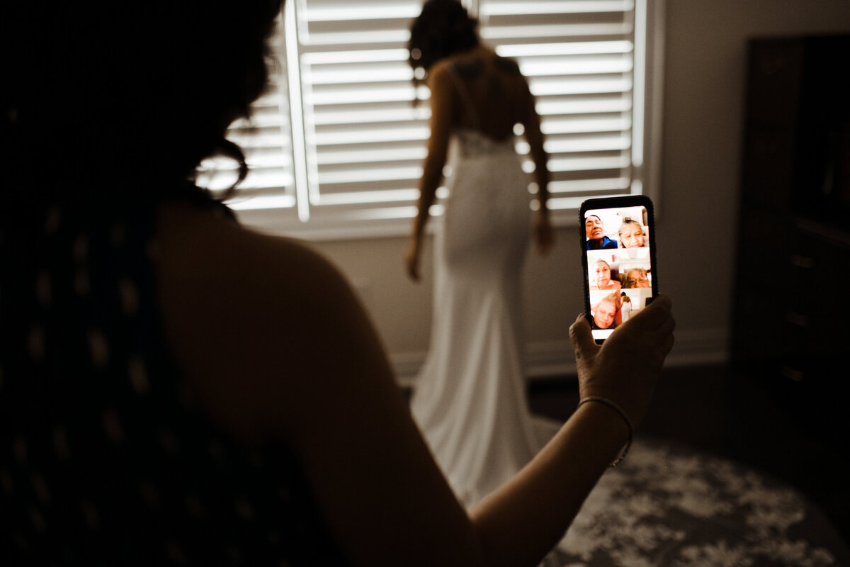 A-markham-home-covid-pandemic-diy-love-is-not-cancelled-wedding-photography-bride-getting-ready-43
