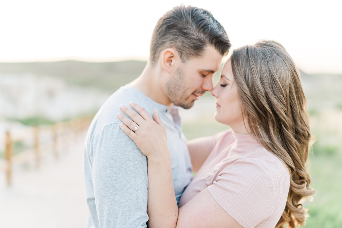 Paint Mines Interpretive Park El Paso Colorado Engagement Session Light and Airy Romantic Pictures Elena Spraguer Photography 0107