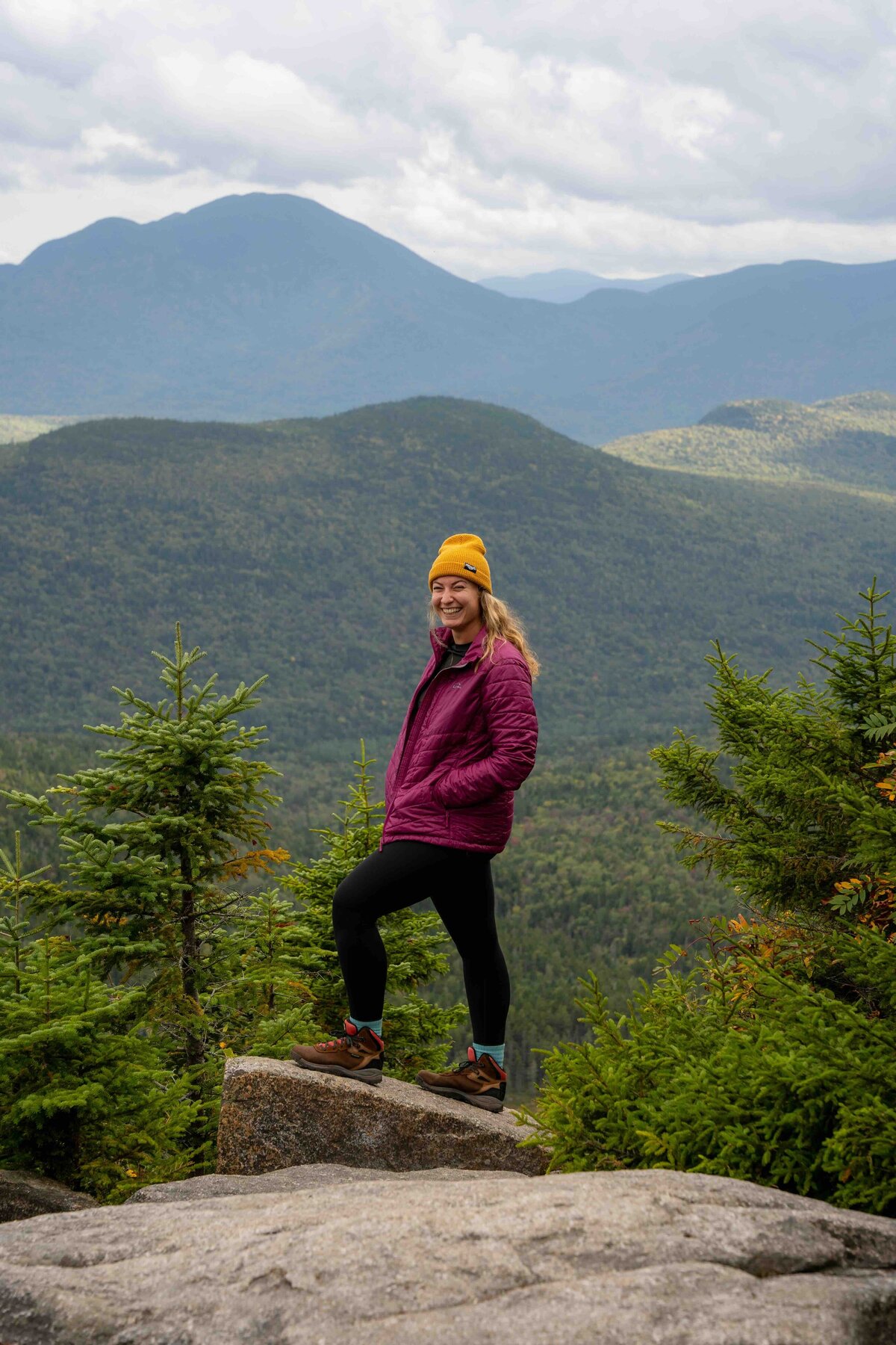 51_Meredith Ewenson Women's Group Hiking Trip_White Mountains New Hampshire_Appalachian Mountain Club_Hut to Hut_October 2025
