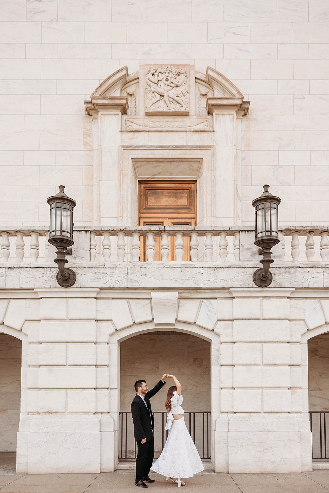 DIA Detroit Institute of Arts Engagement Session Detroit Michigan K. E. Rogers Photography-98