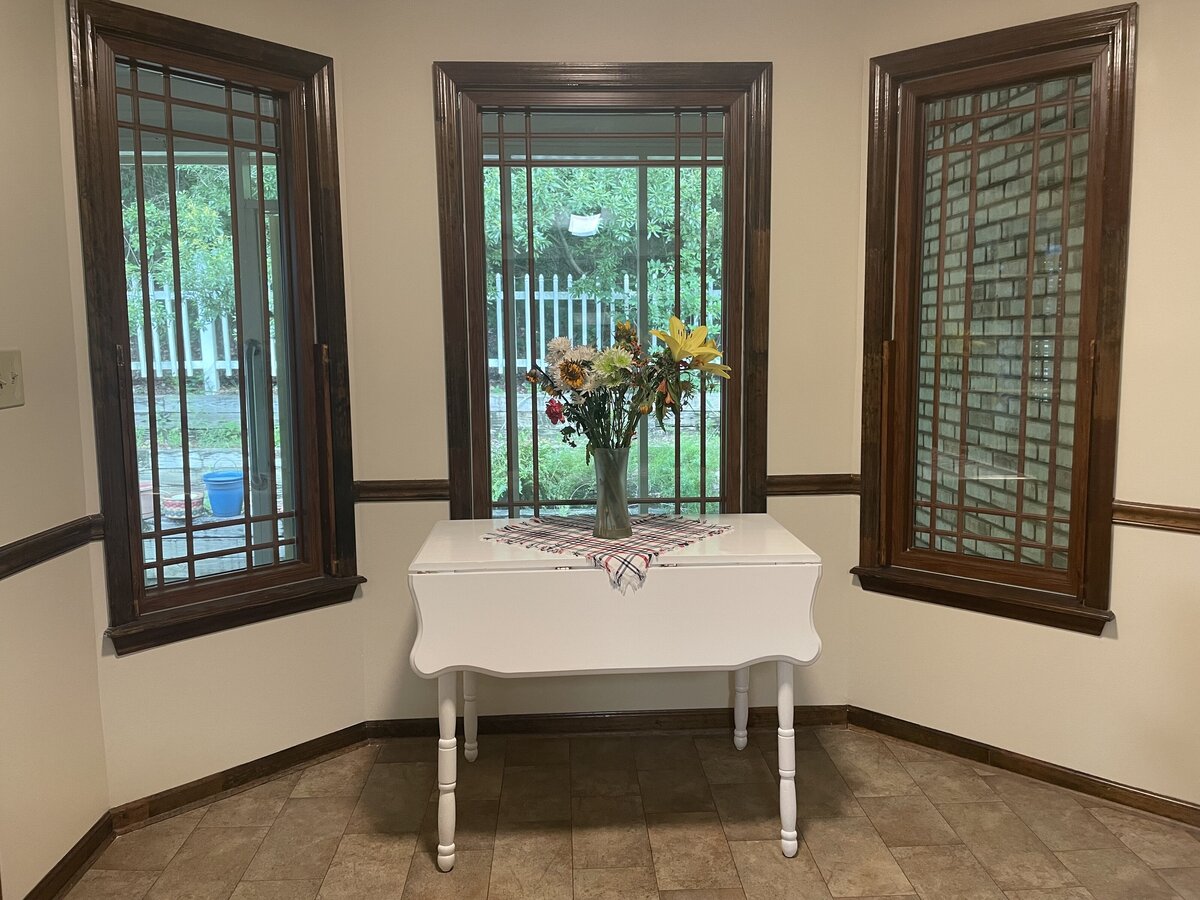 wood trim repair work