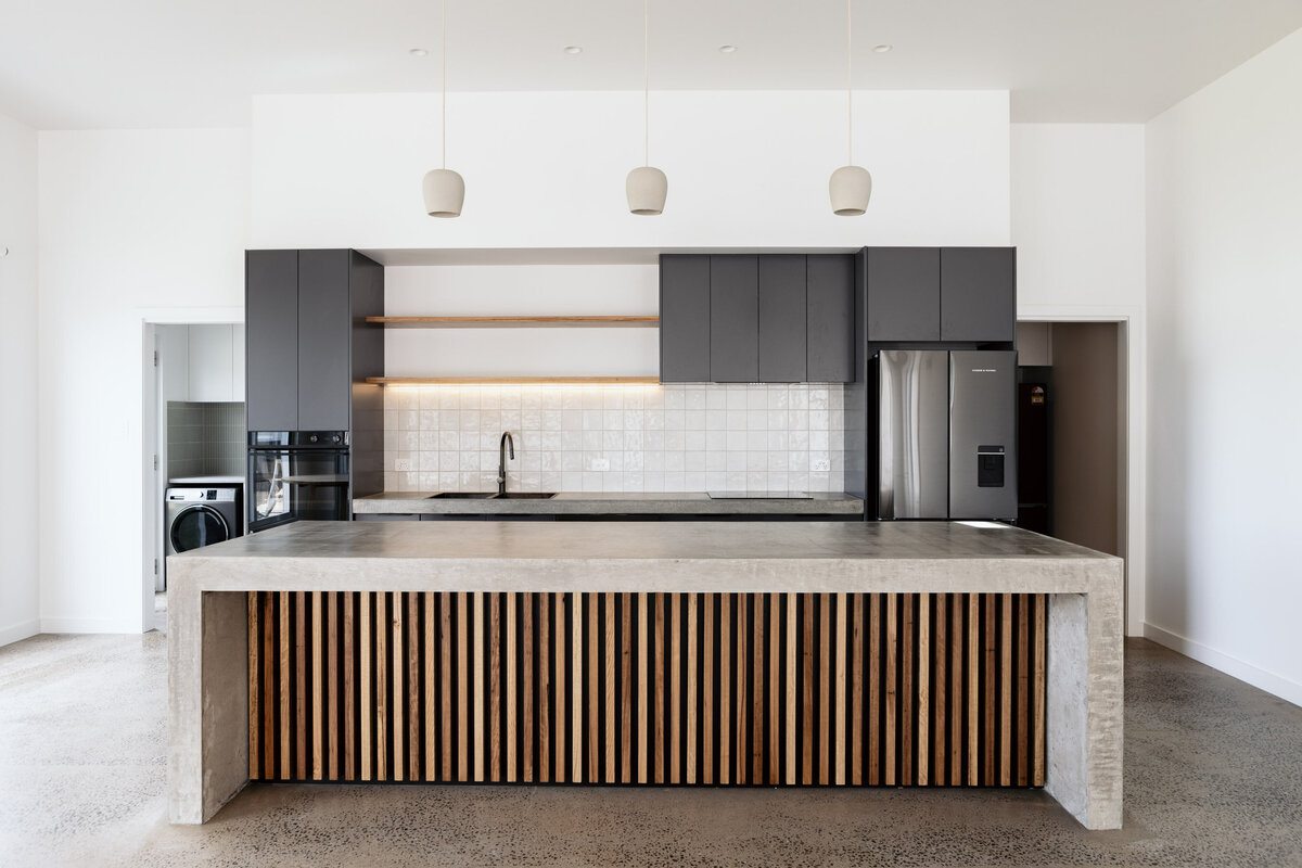 Custom Built Kitchen in South West Victoria by WBK Building