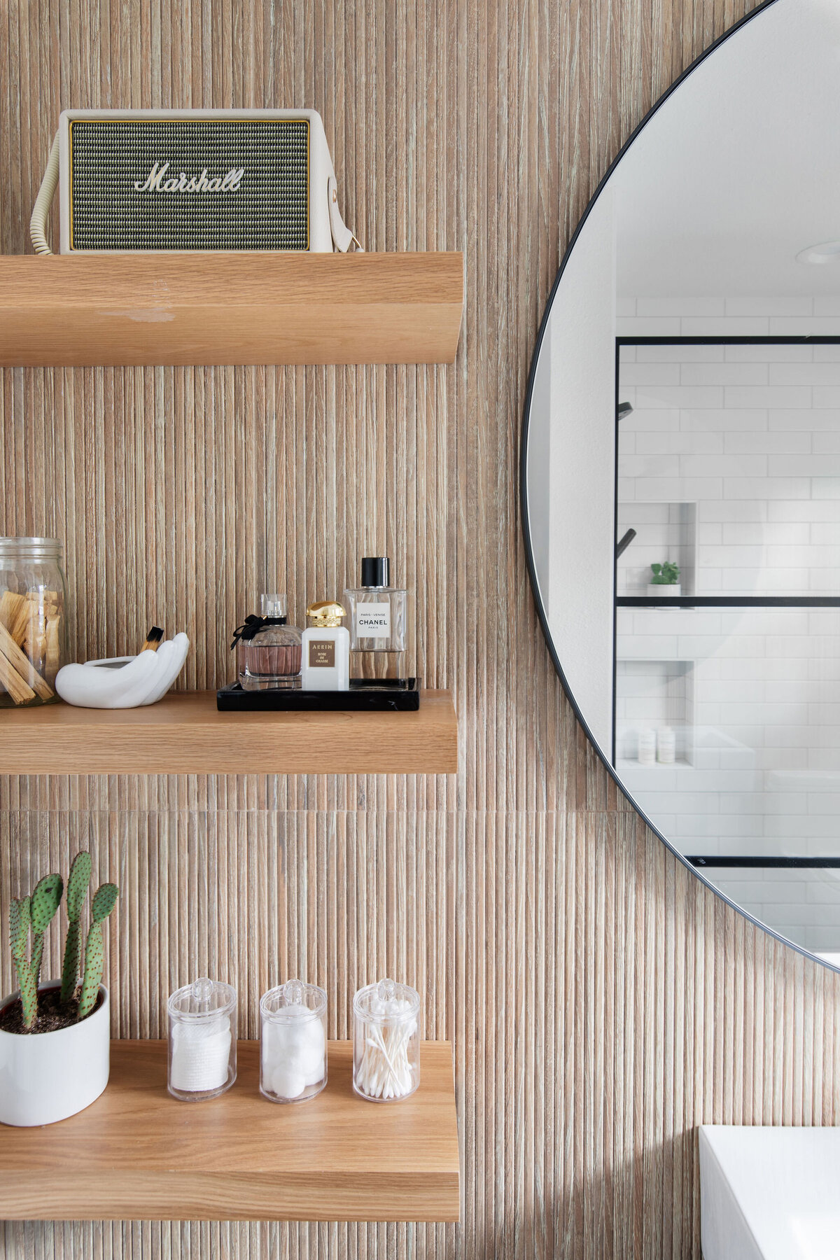 modern chic posh bathroom remodel rental design 6