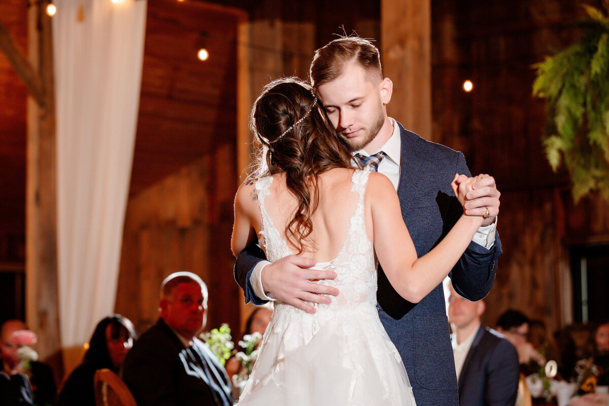 bride dancing with her cousin