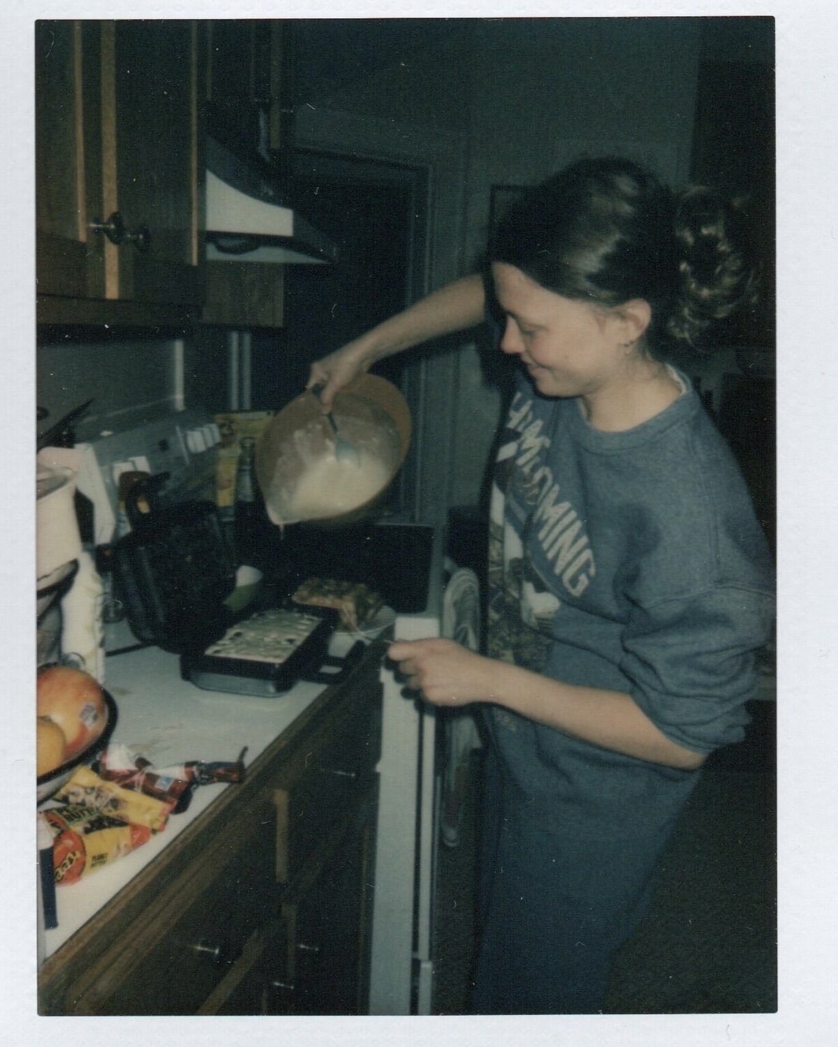 CASEY COOKING IN THE KITCHEN