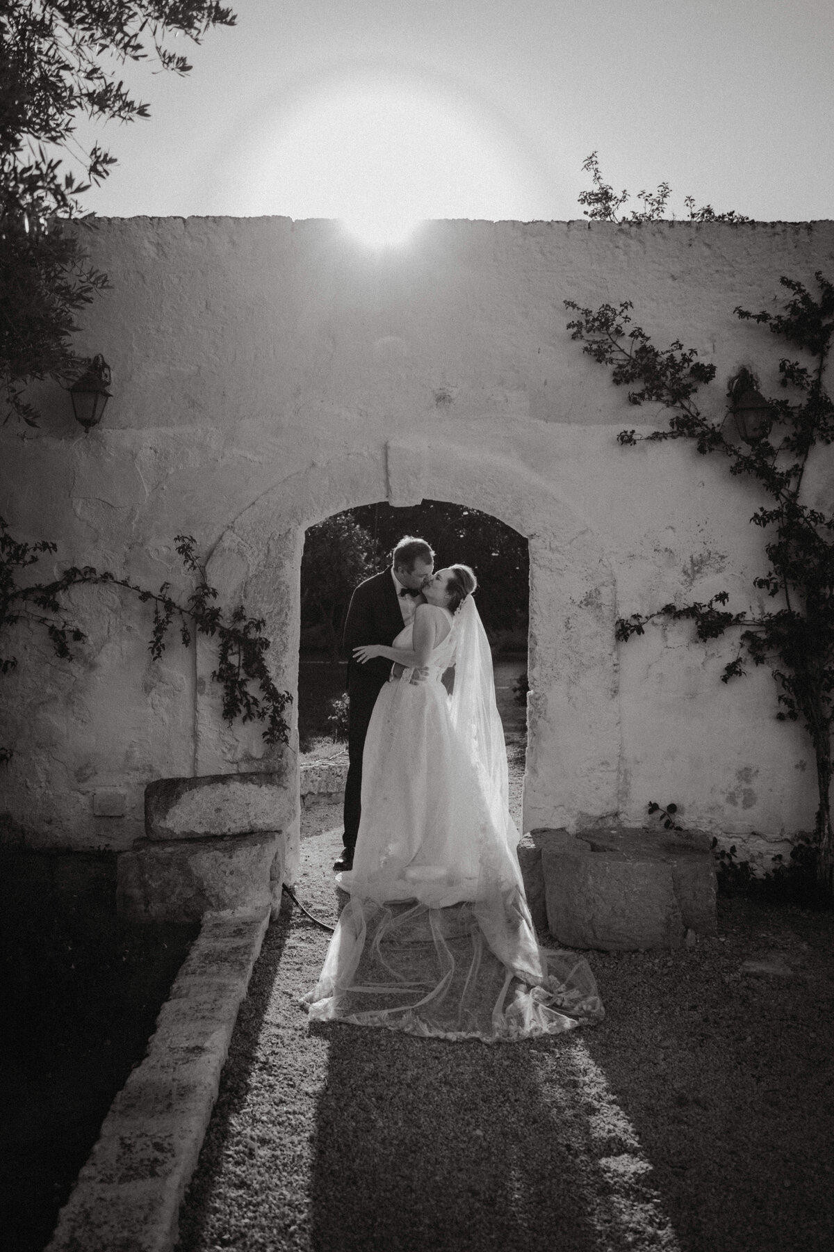 Fotoshoot met bruidspaar in italie