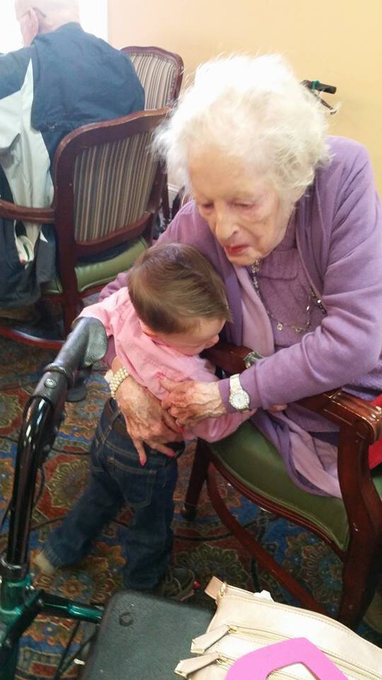 nursing home visit sparks of kindness