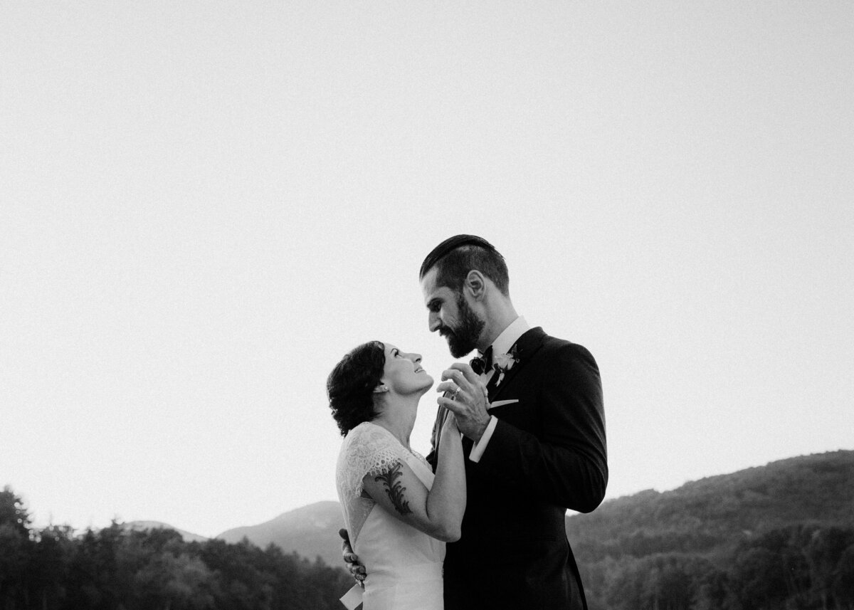 First Dance Elopement on Lake Toxaway