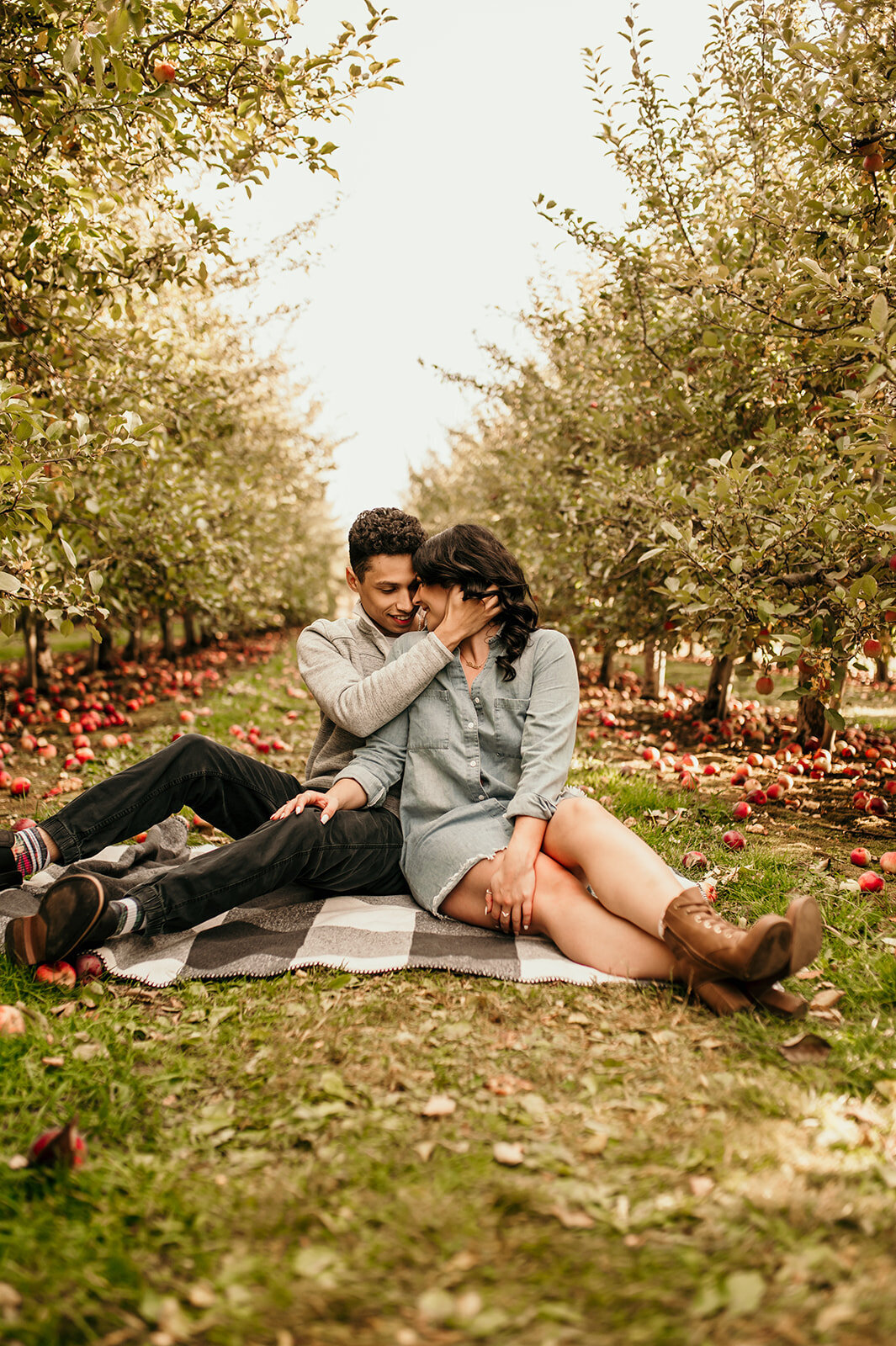 Apple-orchard-enegagement-photographer-Calgary