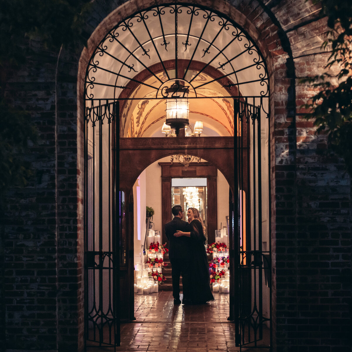 Wedding at Carondelet House, Los Angeles