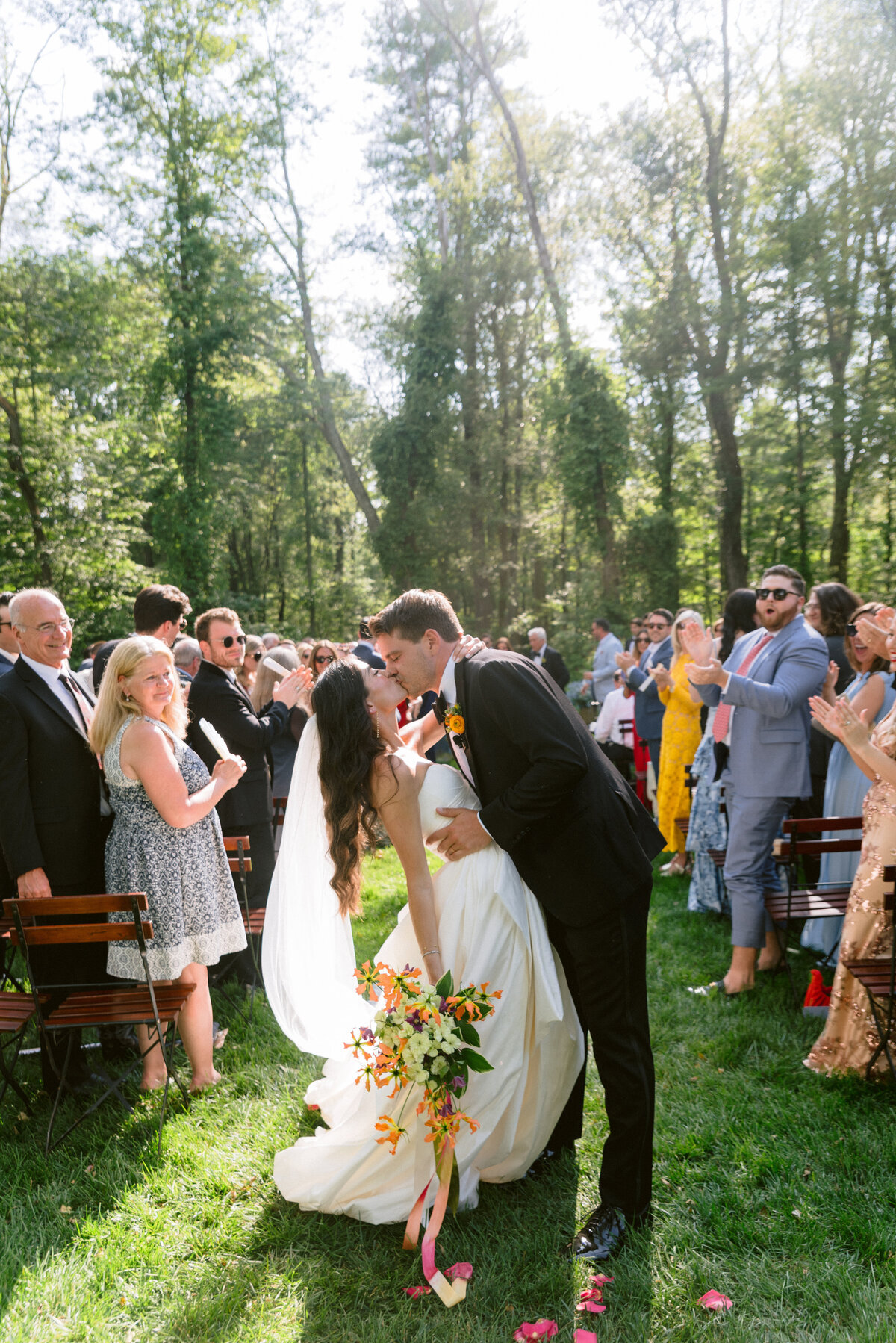 Summer wedding at Willow Hill in Connecticut Gathered East