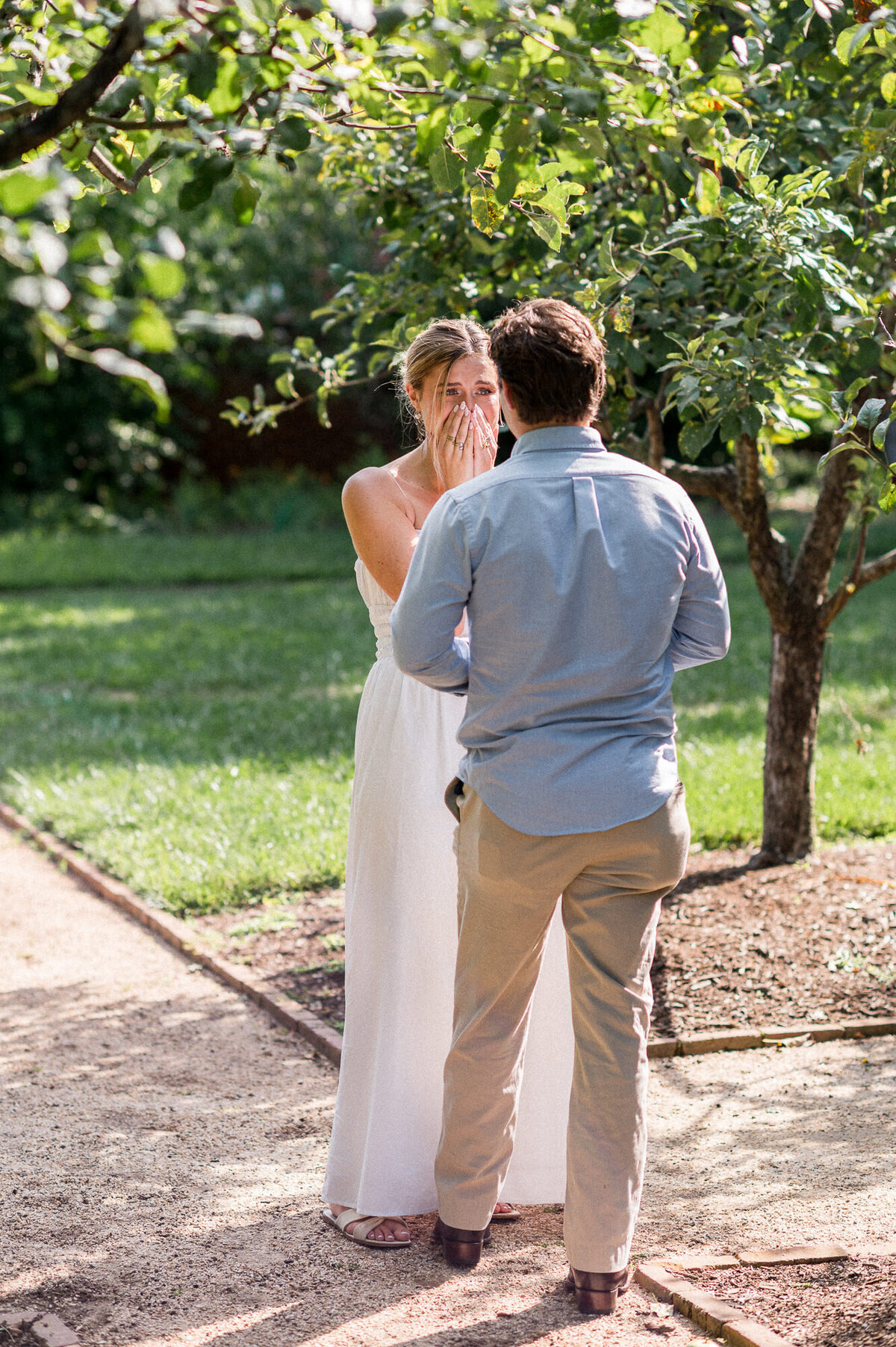 UVA Garden Proposal Photographer - Hunter and Sarah Photography-2
