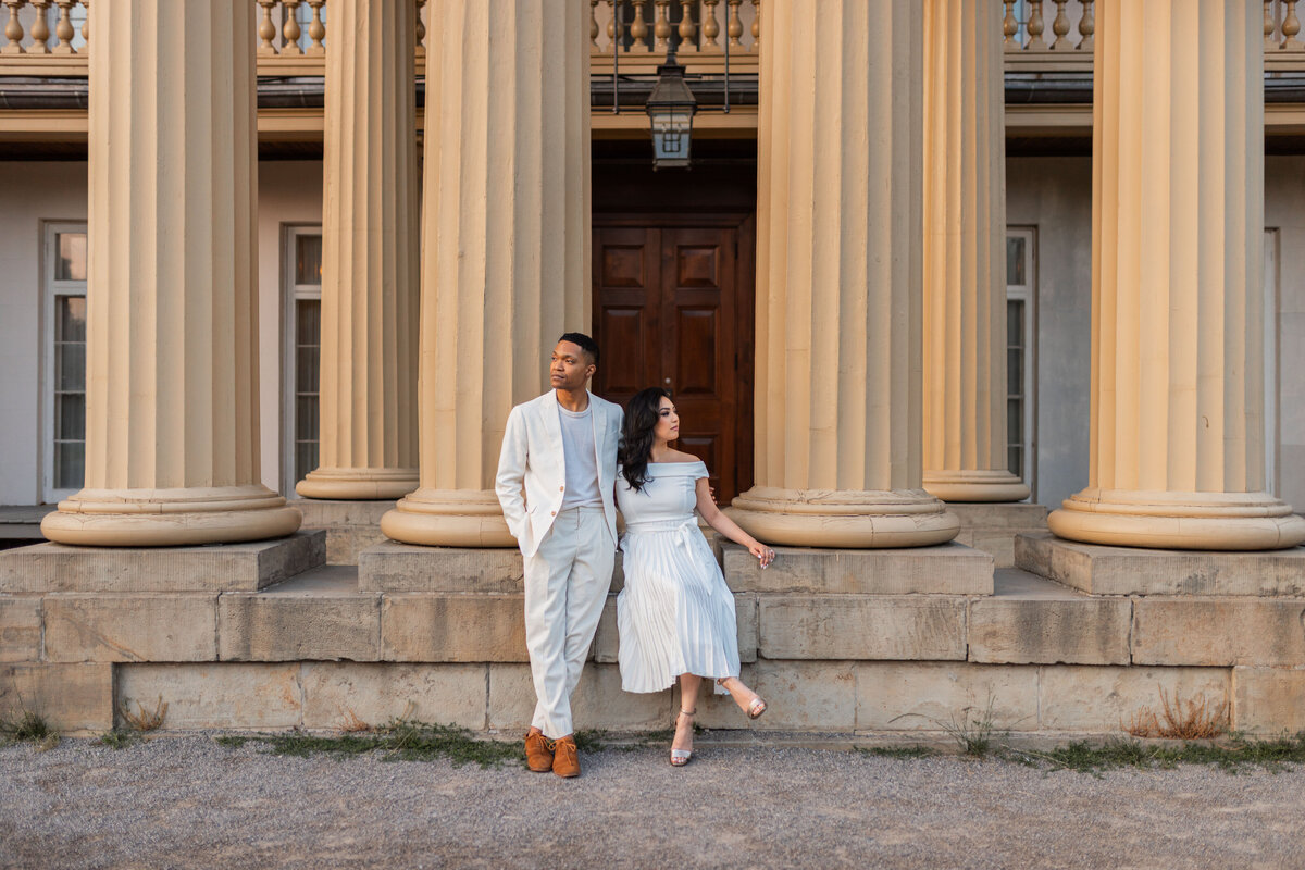 Dundurn Castle hamilton engagement shoot Cam Pris 26