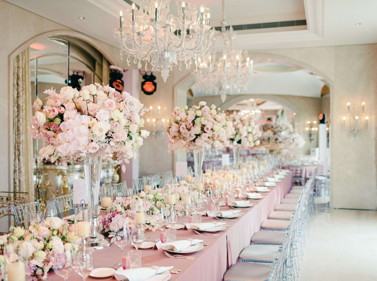 Hong Kong Wedding Table Decor - The Wedding Company