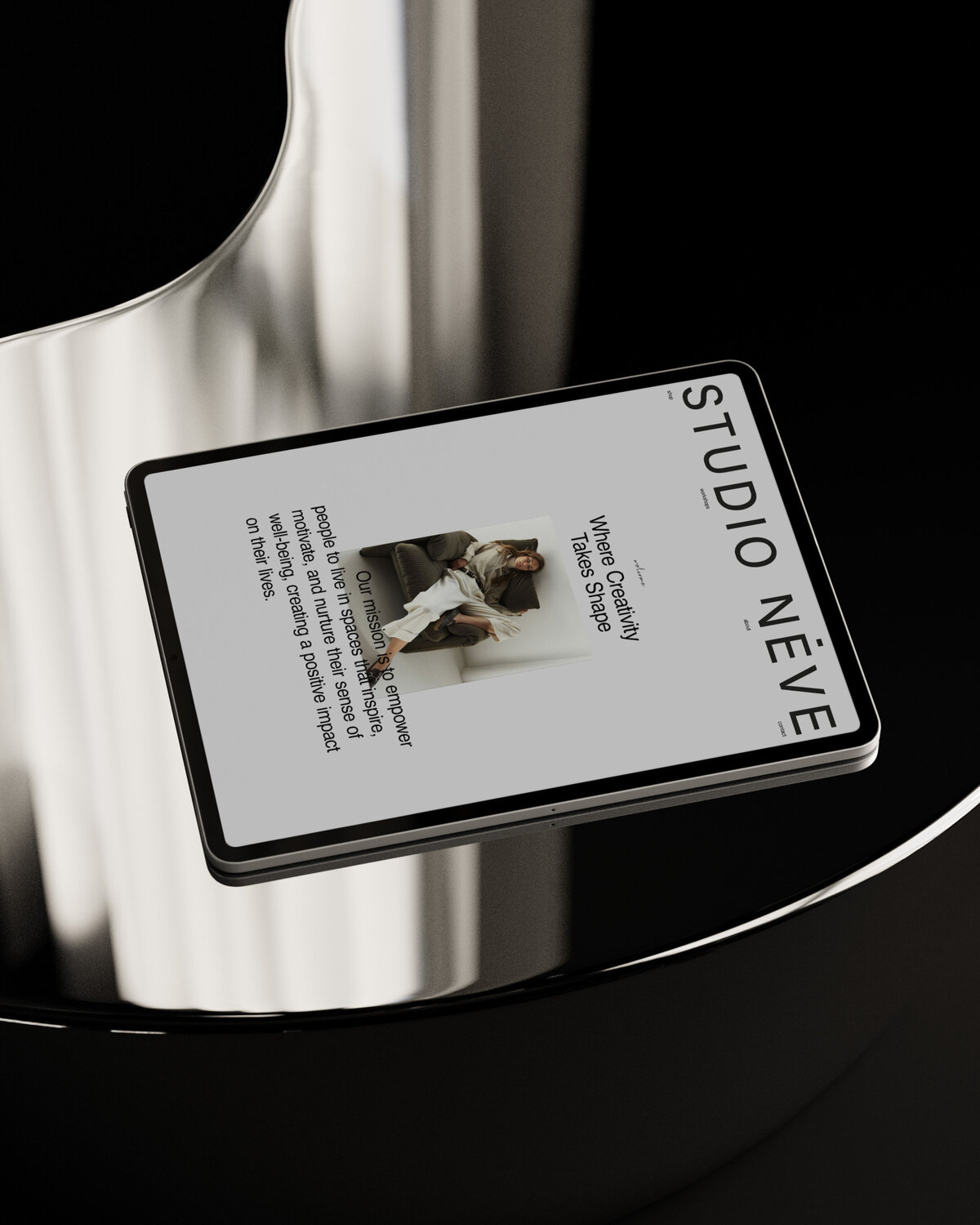 Studio Néve website ontwerp – creativiteit in digitale vorm