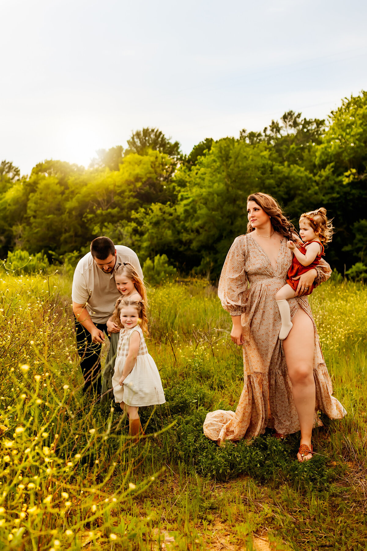 Affordable family session at Chisenhall Fields | Burleson, Texas Family Photographer