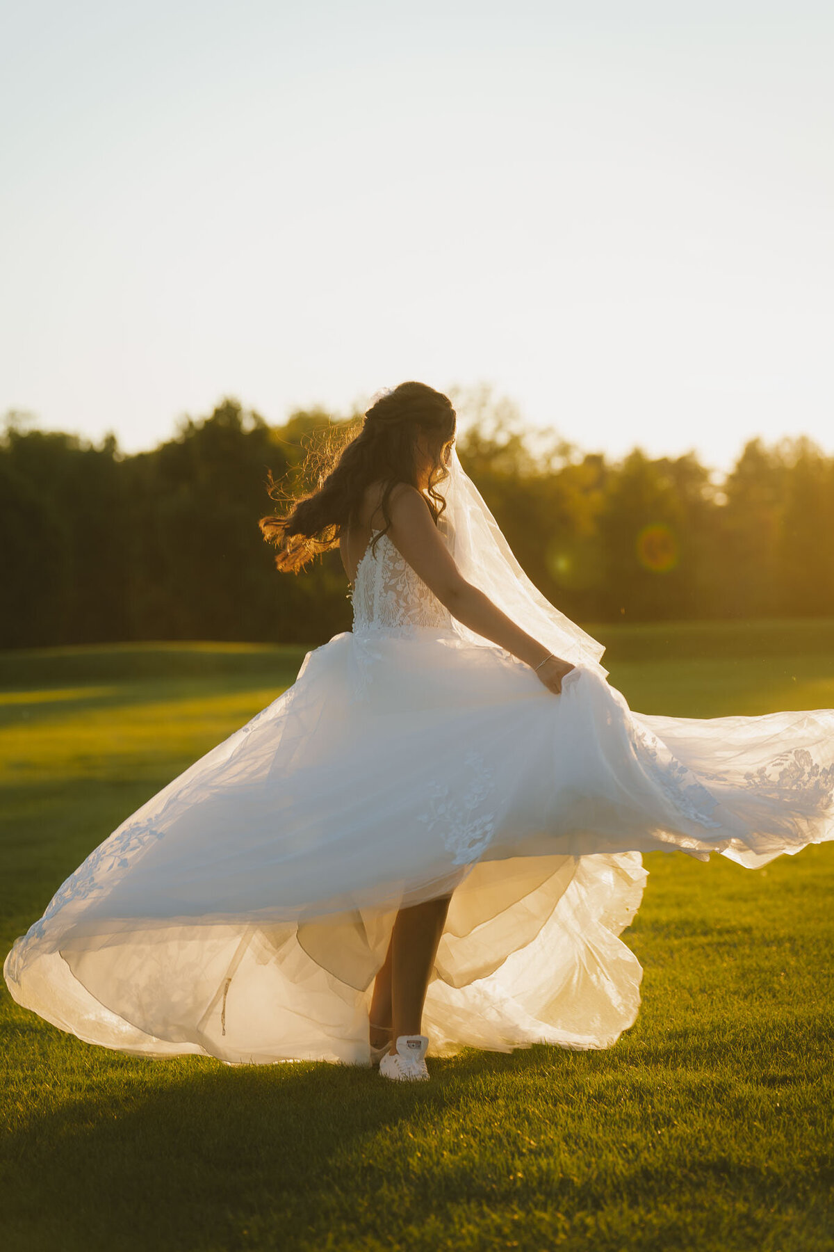 Golden Hour Michigan Wedding Photography-13