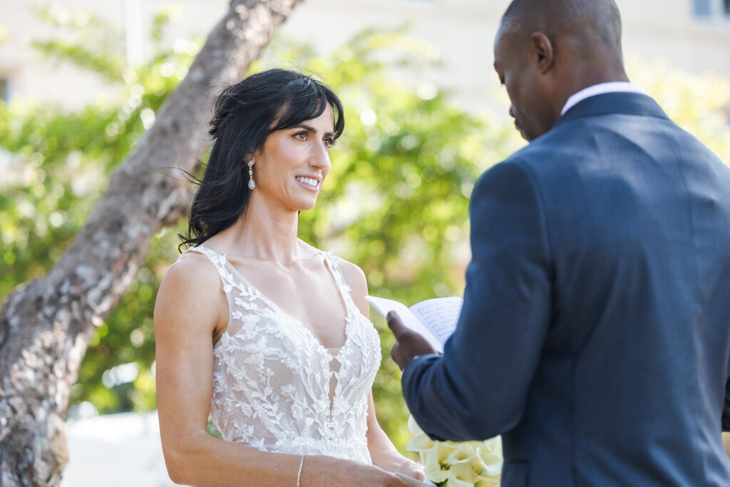 Couple Sharing Private Personal Vows