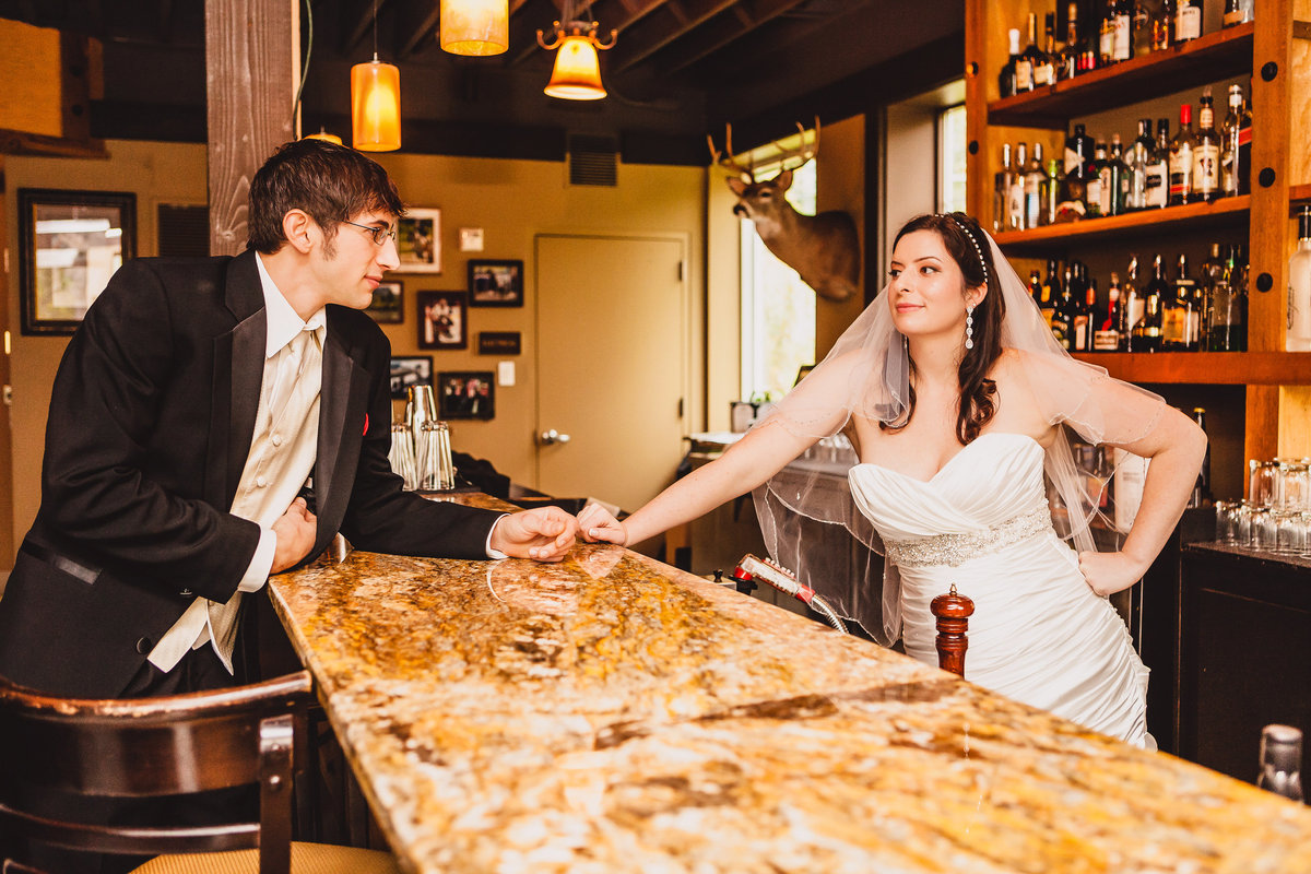 The loft at russells wedding bothell washington