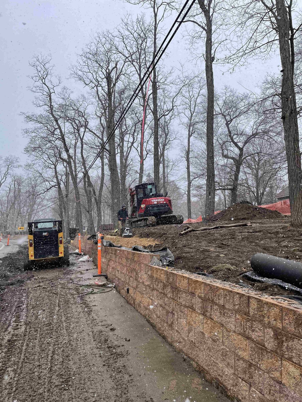 clarkston-road-lake-orion-pedestrian-pathway-repair-highland-services-snow
