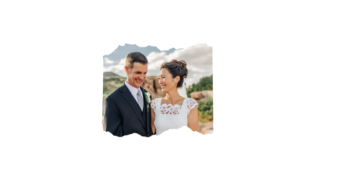 Boulder Wedding Photographer captures bride and groom laughing