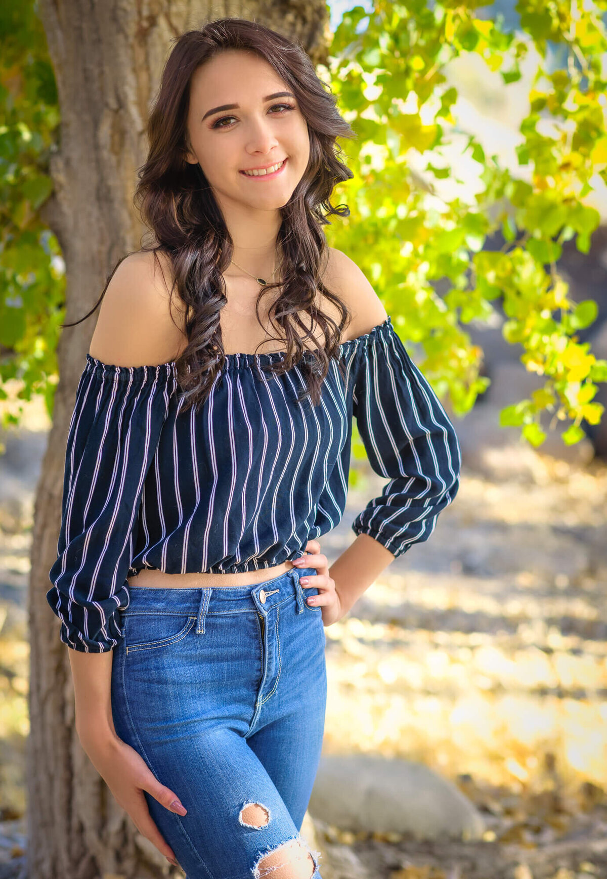 Prescott senior photography session outdoors with Melissa Byrne