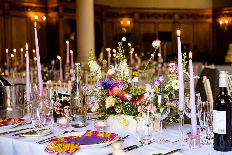 wedding table flowers 510