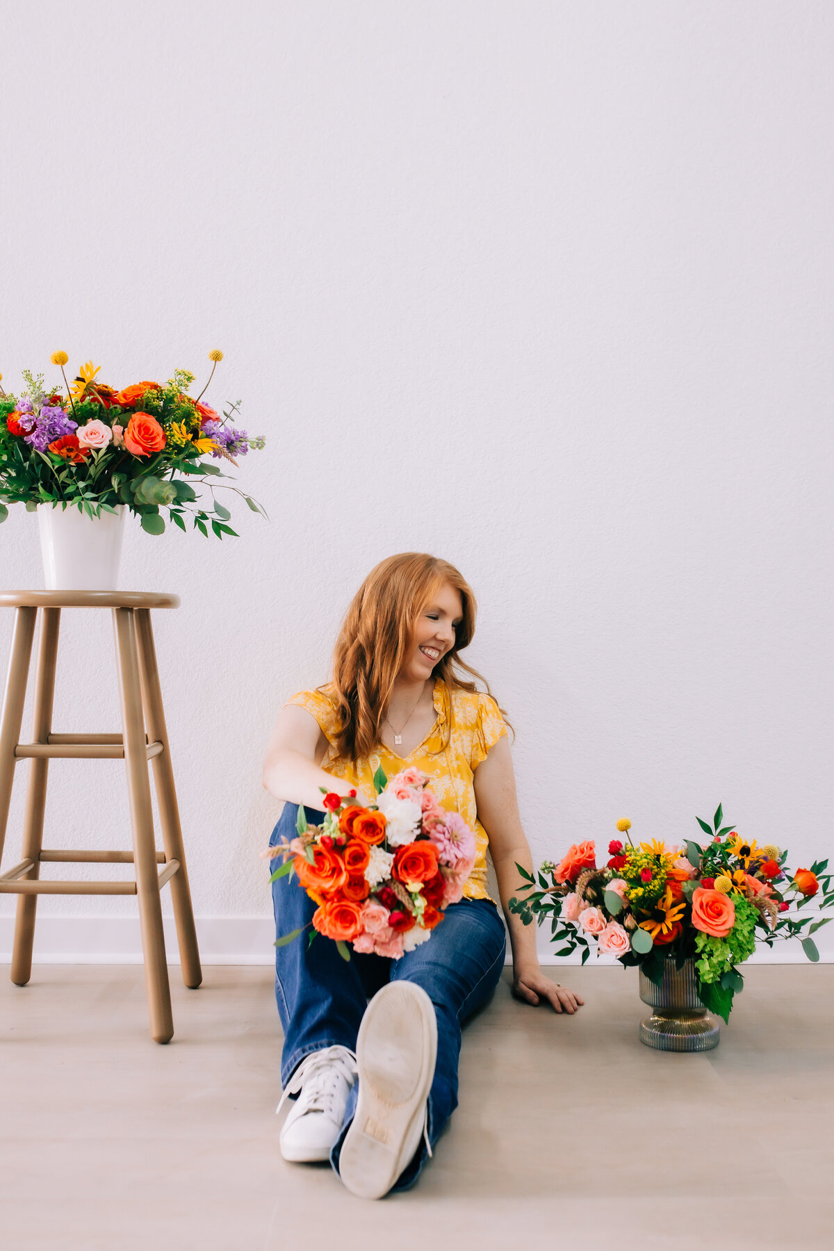 Florist who knows all about bright airy and color located in Fort Worth, Texas