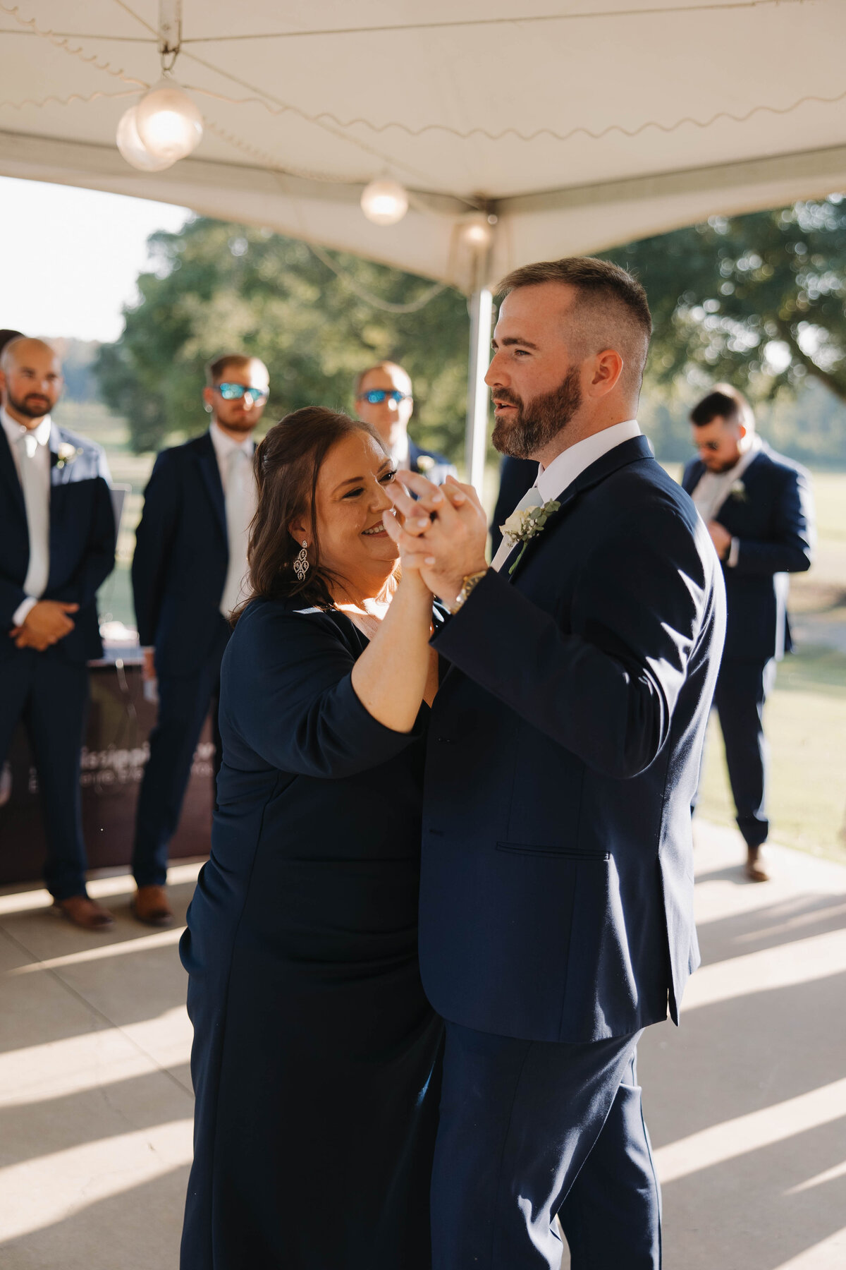 mother son dance at Dodson farms