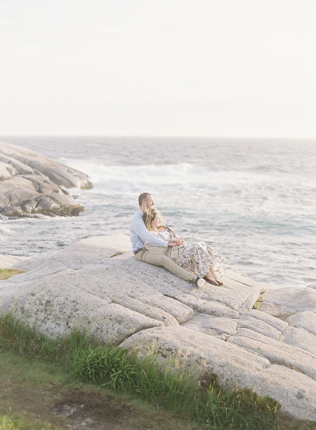 Peggy's Cove Engagement Session