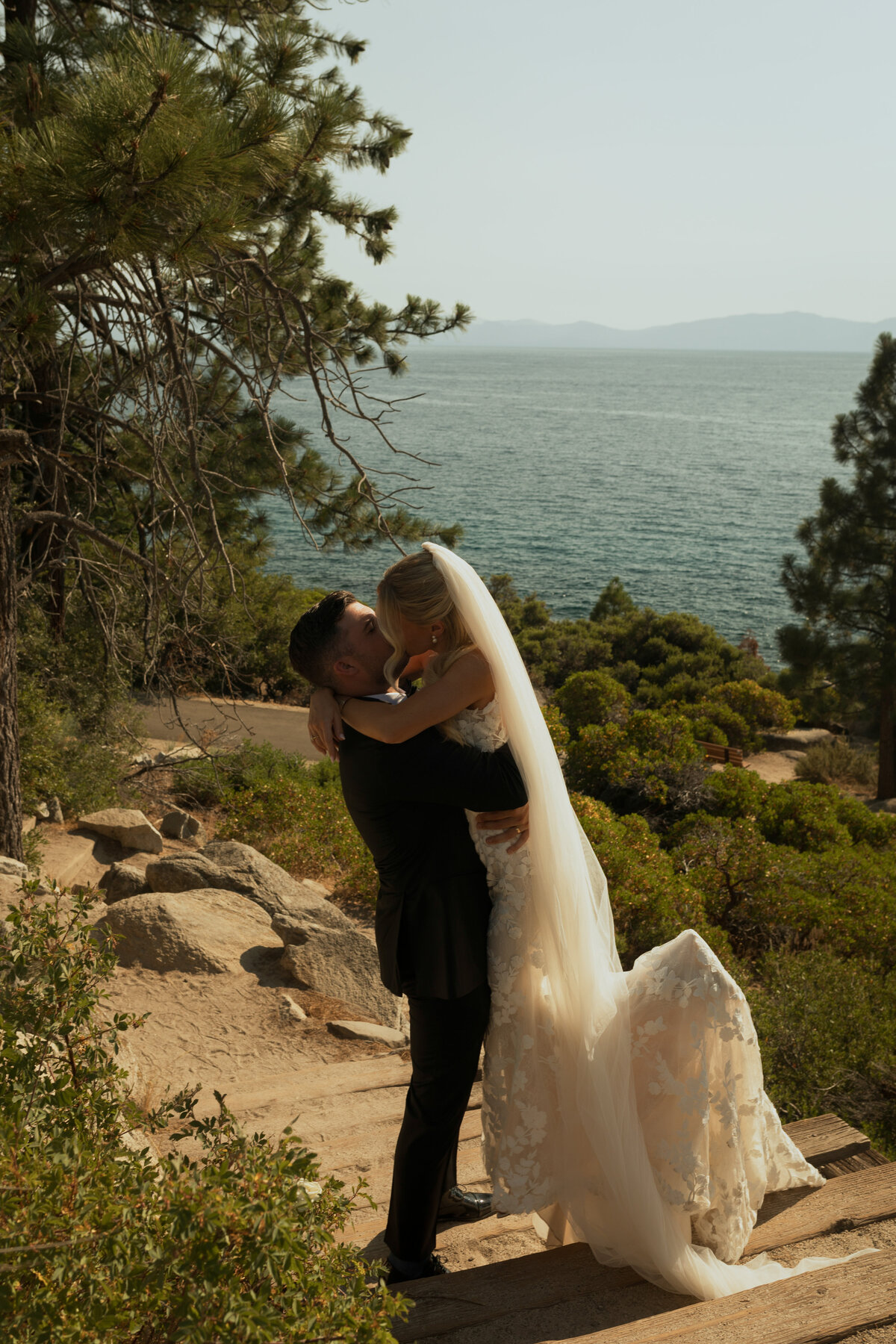 Hanna + Connor Hyatt Incline Village Lake Tahoe Nevada Summer Wedding Katherine Krakowski Photography-31