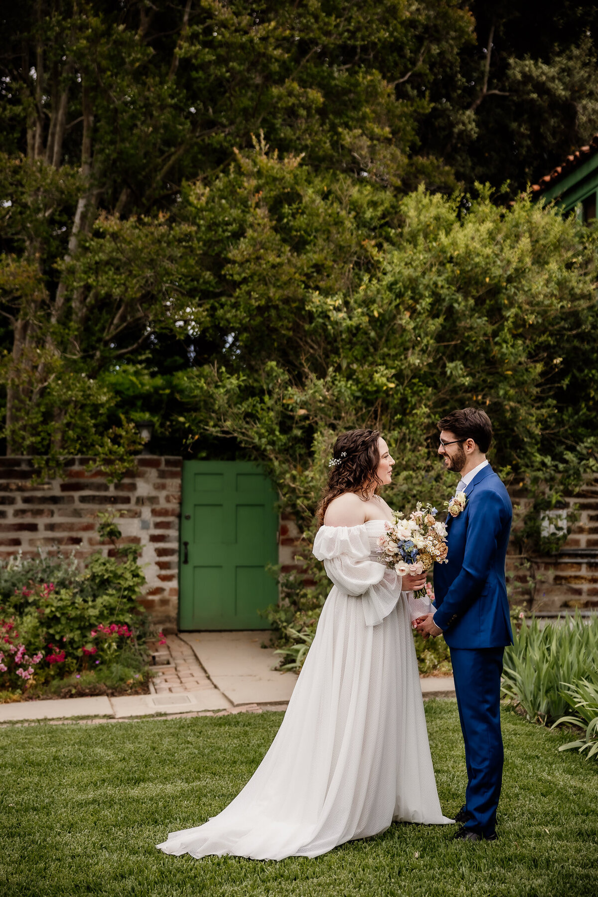 Archer Inspired Photography - Rachel and Alex Wedding - Rancho Los Cerritos Historic Site - Long Beach - Couple Photos-26