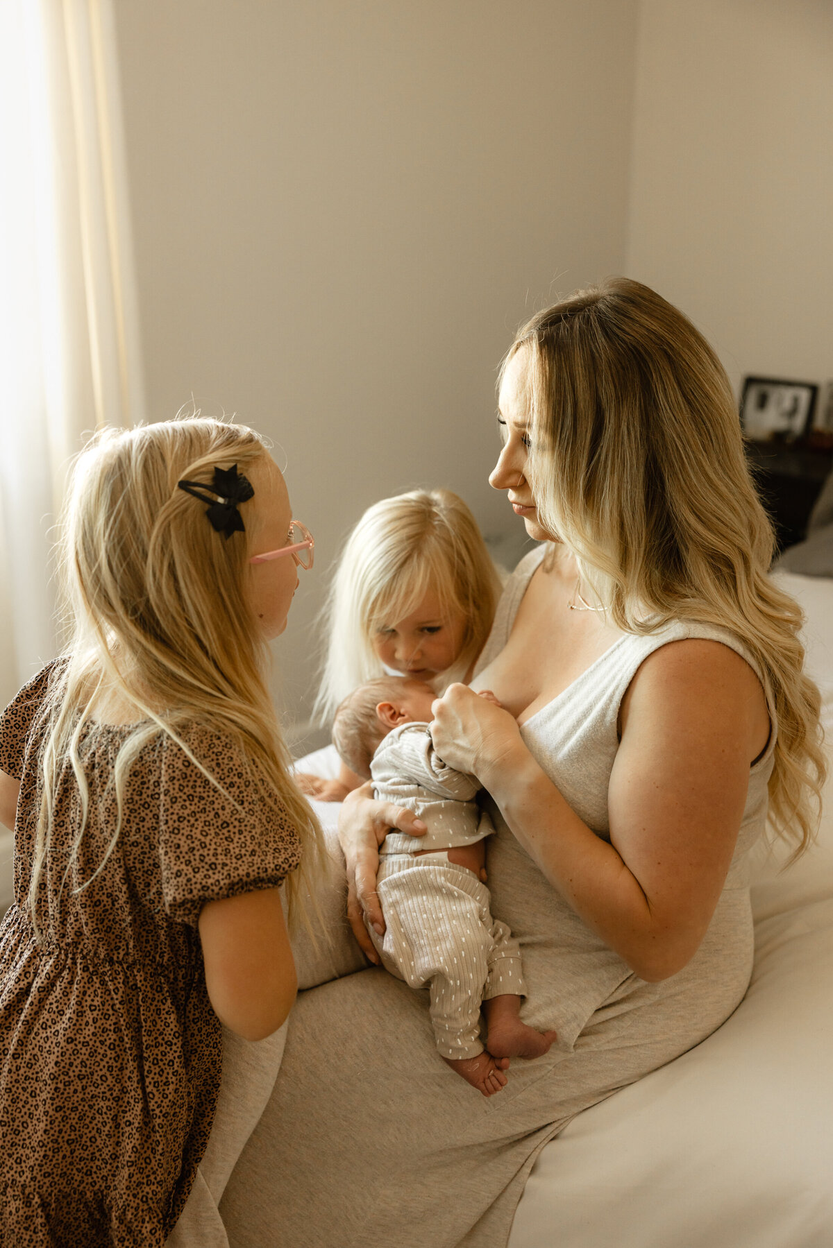 Eagle Idaho Newborn Family Lifestyle Shoot
