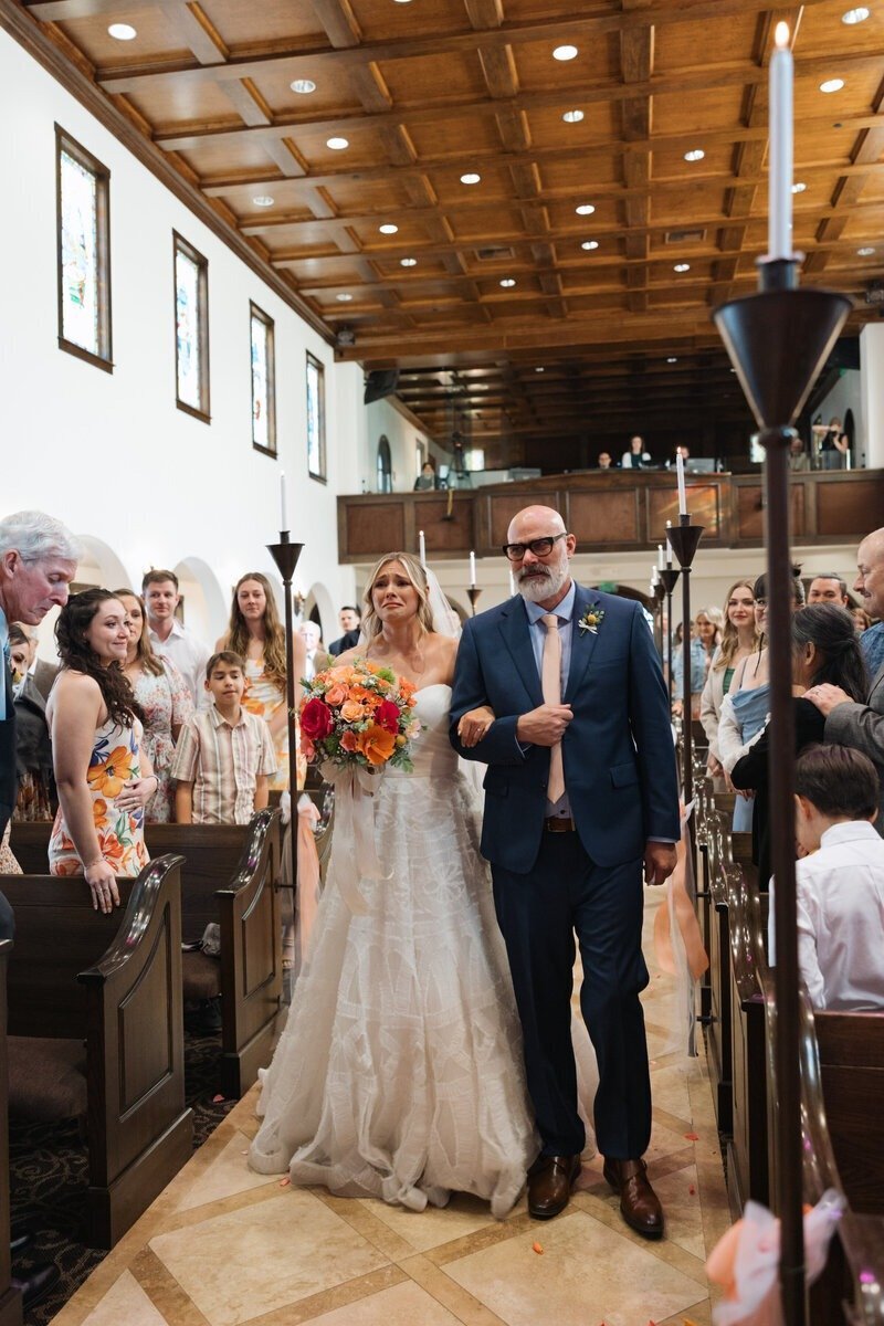 Celebratory recessional photographed by Puerto Rico destination wedding photographer

