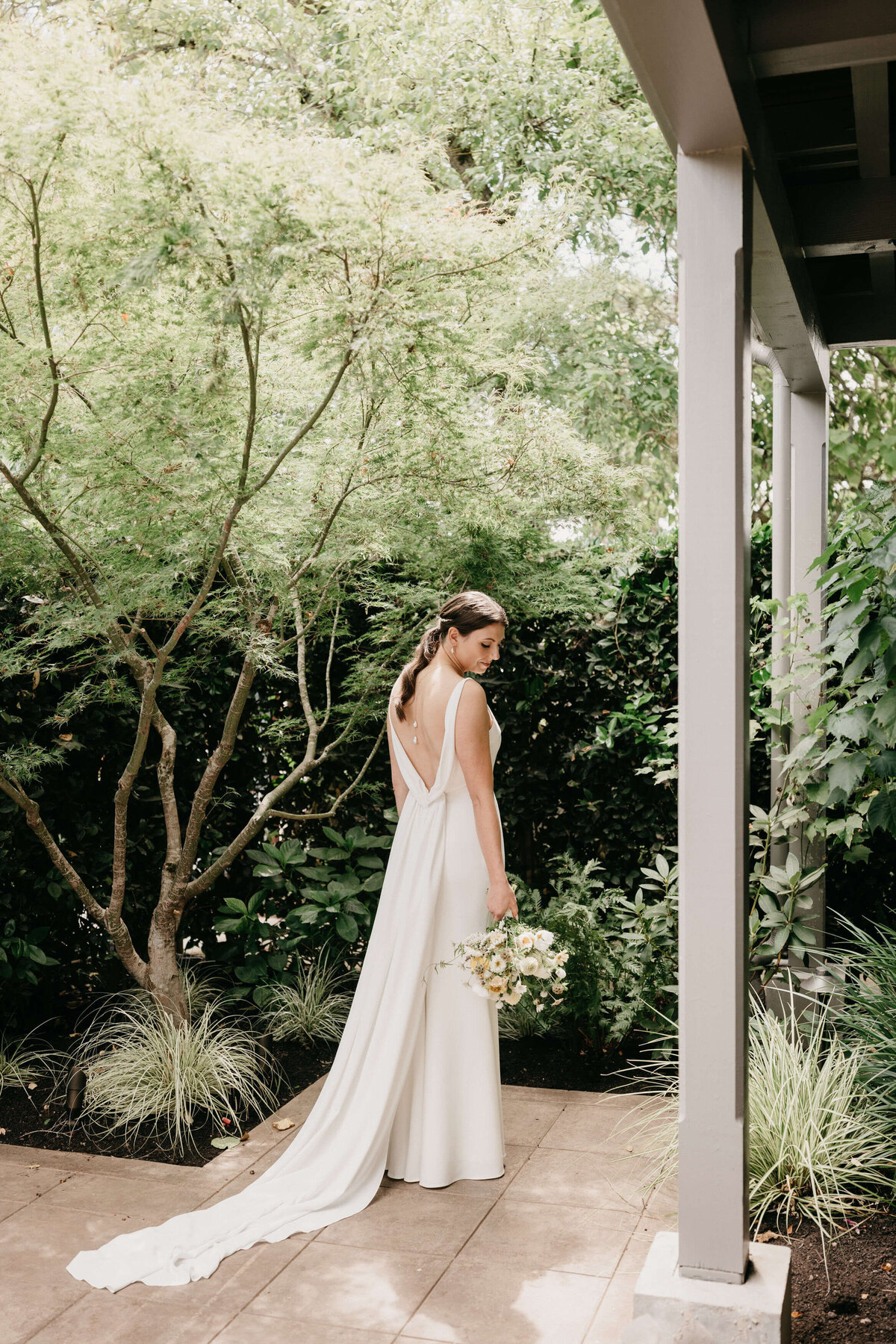 Sonoma Private Estate Wedding bridal style spanish beauty garden