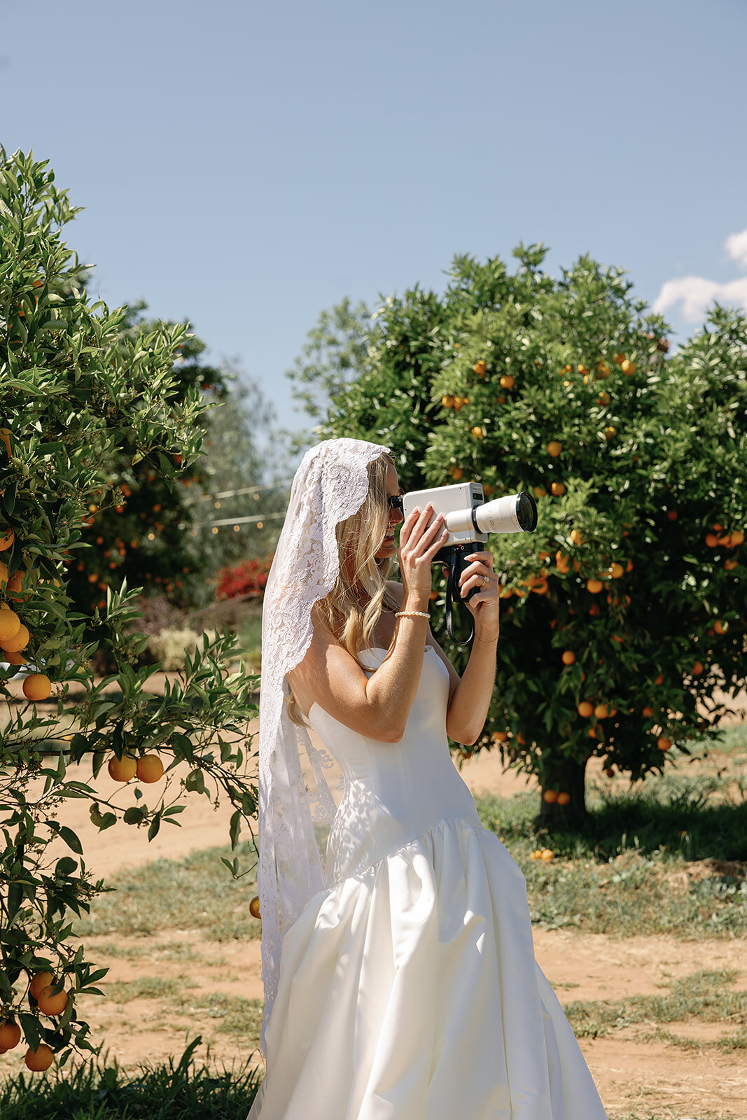 glamourous couple wedding