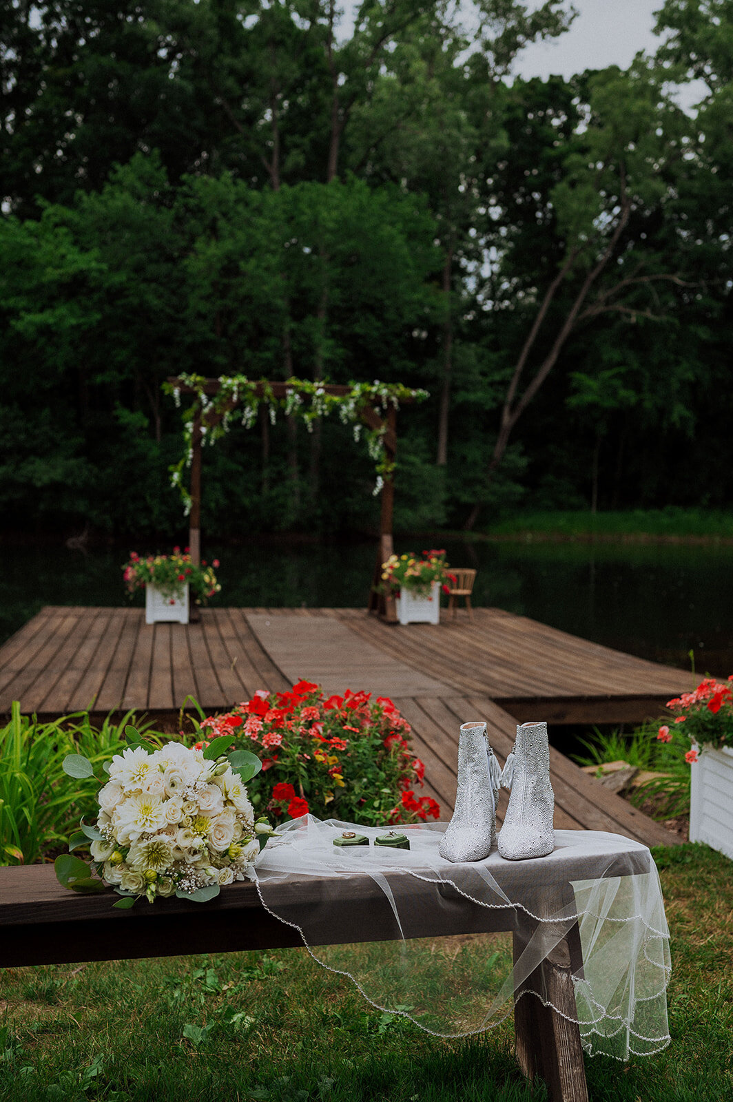 EmilyD'AngolaPhotography-The Vale Royal Barn Fenton Michigan- Couple and Wedding Photographer- June Summer Wedding1