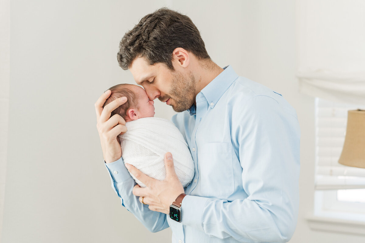 Baby boy woodland nursery lifestyle newborn session elena spraguer photography 0026