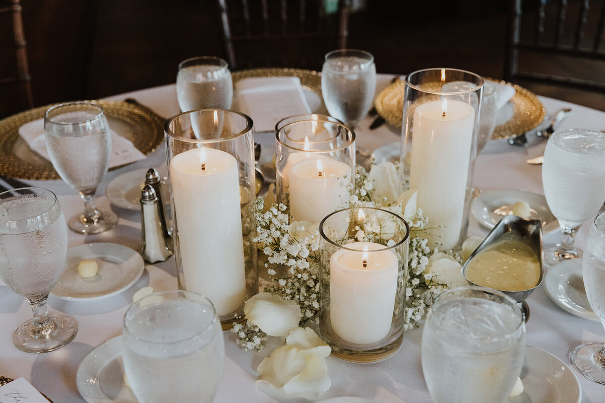 candle center piece