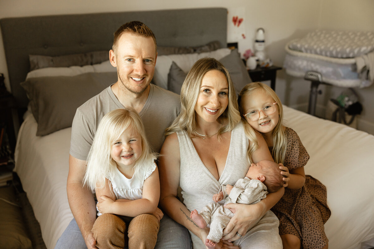 Eagle Idaho Newborn Family Photos