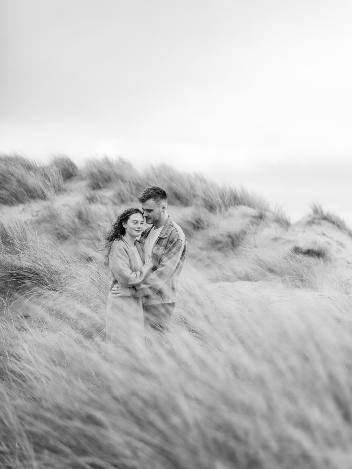 Kayla Stoate Photography Couple Beach Smiling Editorial Fashion Love Story East Sussex _92A9729-Edit-2
