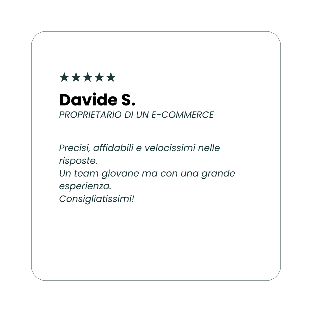 DeGe Commercialisti Recensione Davide