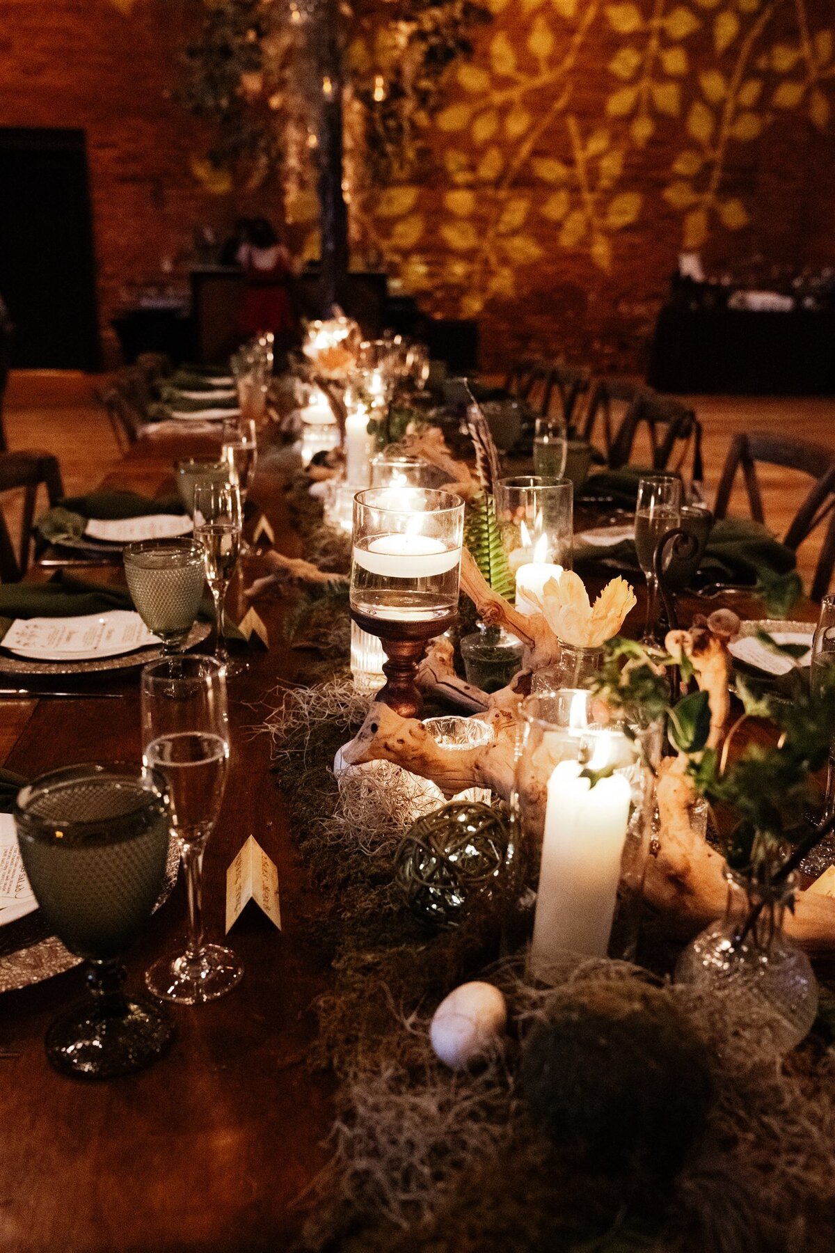 31 - Armature Works The Gathering Lord of the Rings Wedding Reception Head Table - Tampa Bay Wedding Planner