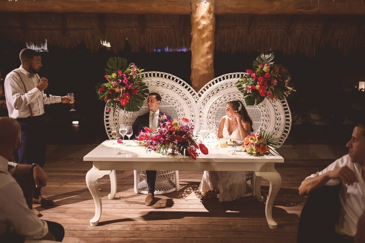 Best man speech at wedding in Cancun