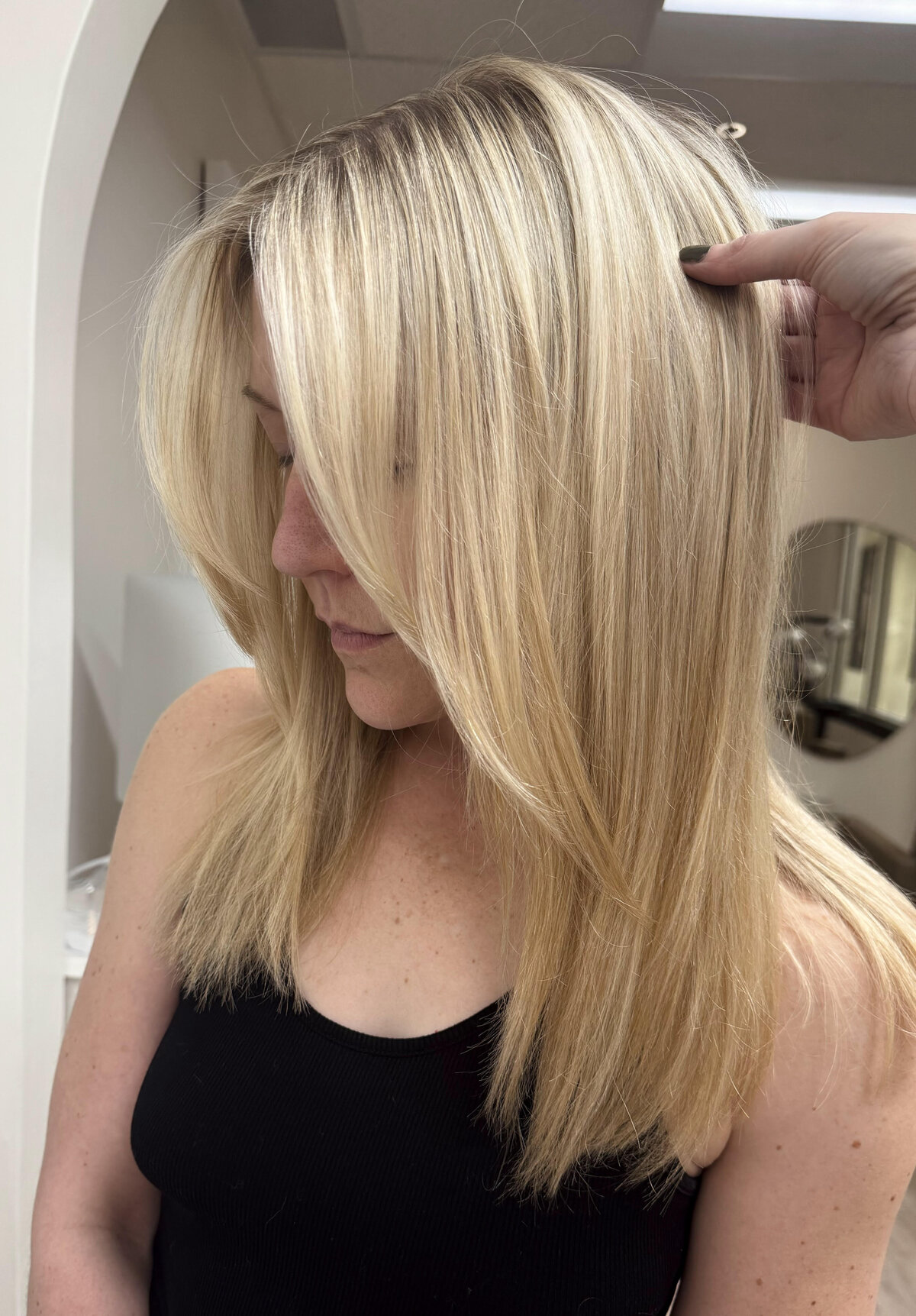 Nova Strands Salon: Where blonde dreams become reality. Discover flawless hues and expert styling.