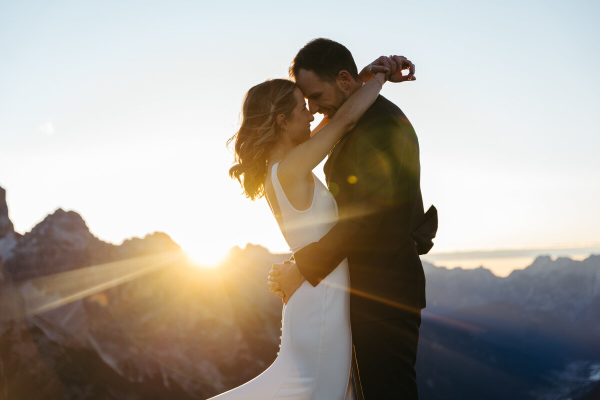 Cadini di Misurina Sunrise Elopement -33