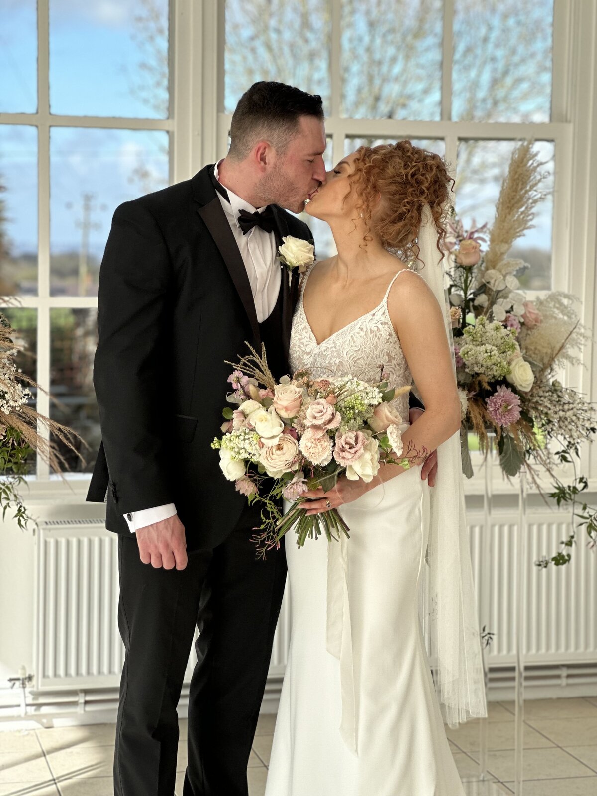 Highfield Hall Bride and Groom