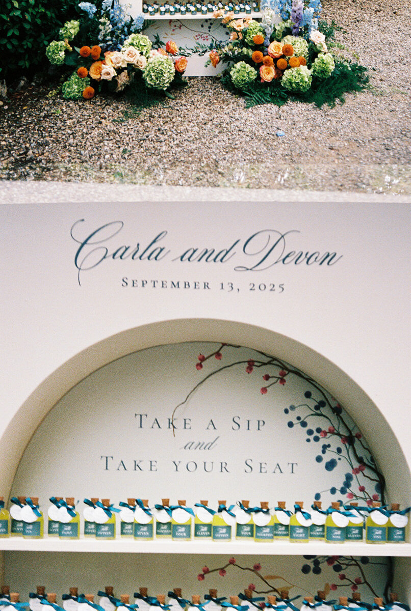 wedding-film-photography-seating-chart-laurianevega