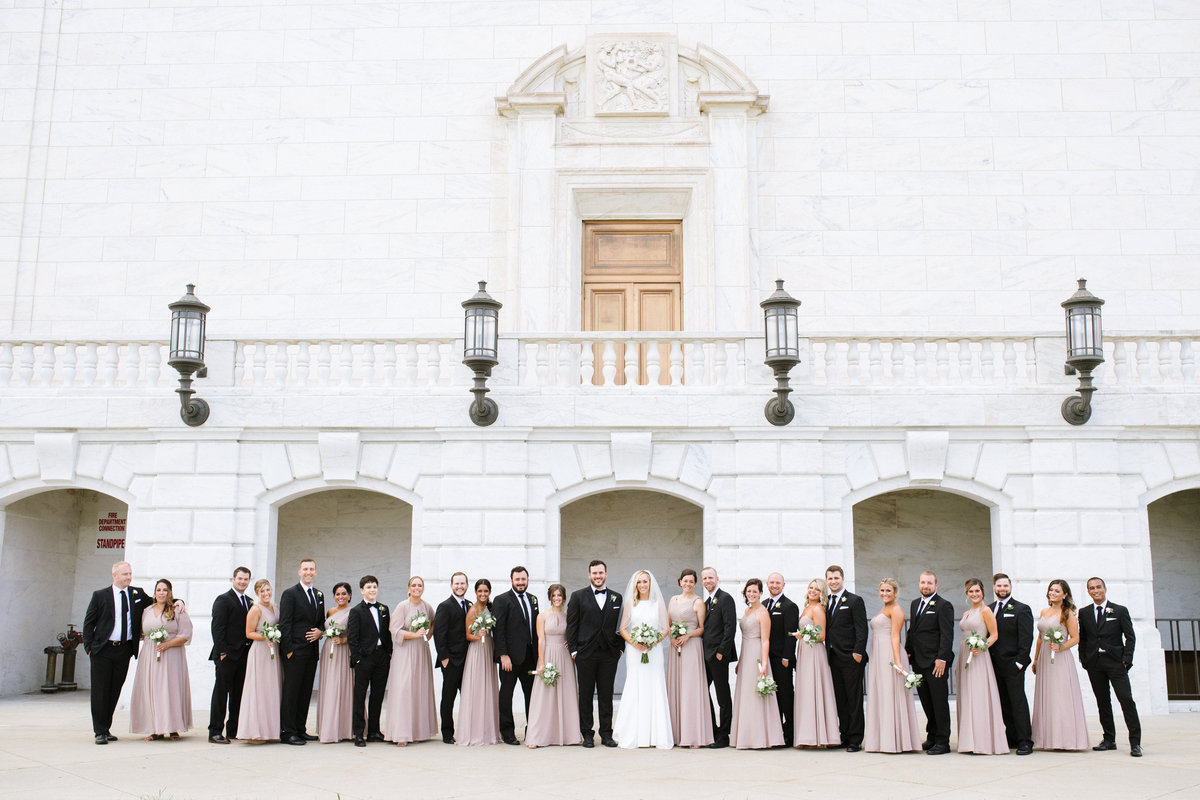 Bridal Party at the Detroit Institute of Arts